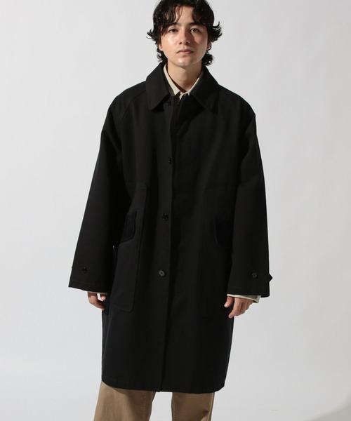 niko and（ニコアンド）の「ビンテージ風ステンカラーコート
