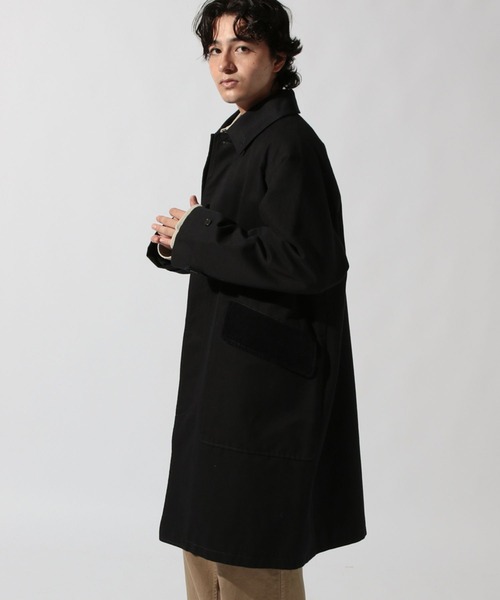 niko and（ニコアンド）の「ビンテージ風ステンカラーコート
