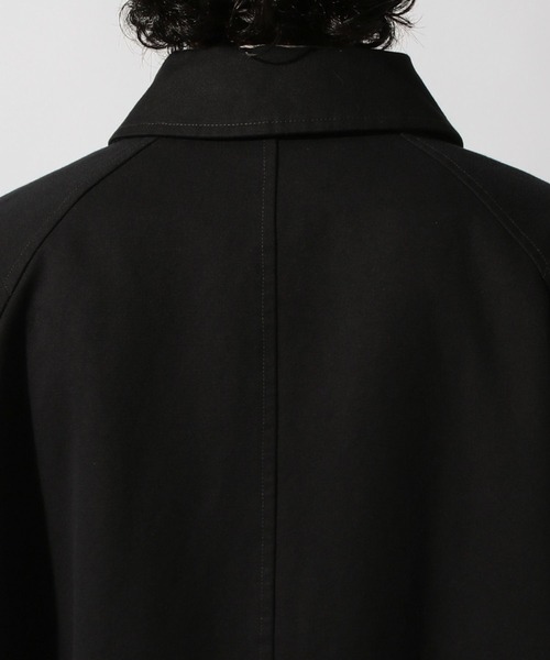 niko and...（ニコアンド）の「ビンテージ風ステンカラーコート（ステンカラーコート・メンズ・ネイビー/ブラウン・MEDIUM/LARGE）」の16枚目の写真