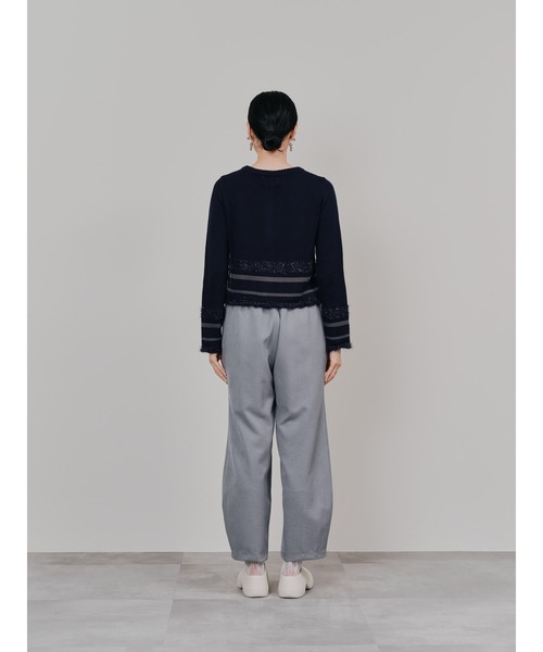 TEVALT（ヴァレット）の「ヘムダーツカーブフォルムパンツ（その他パンツ・レディース・グレー/ブラック/ライトベージュ・38）」の21枚目の写真