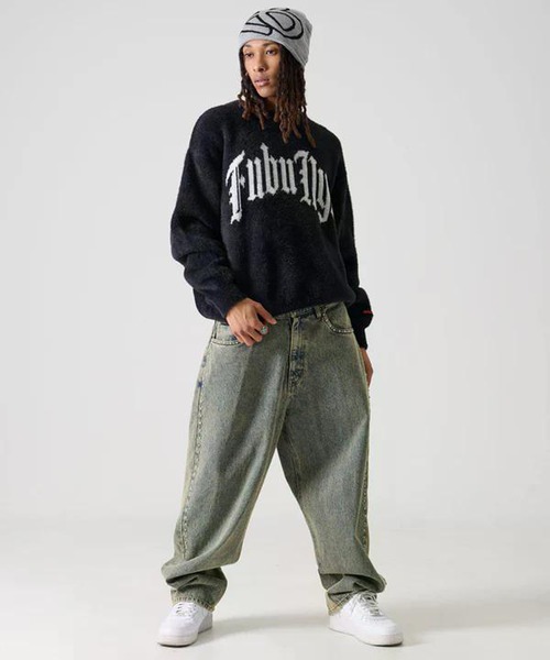 FUBU( フブ)の「FUBU-Shaggy Knit Crew(ニット/セーター・メンズ・ブラック/グレー・L/M)」の14枚目の写真