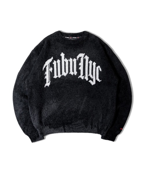 FUBU( フブ)の「FUBU-Shaggy Knit Crew(ニット/セーター・メンズ・ブラック/グレー・L/M)」の15枚目の写真
