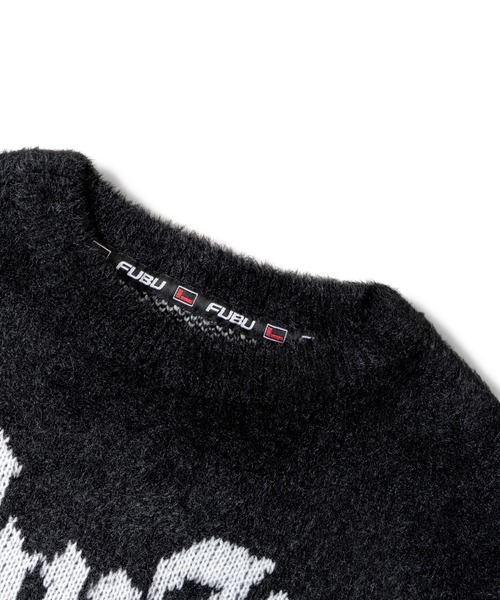 FUBU( フブ)の「FUBU-Shaggy Knit Crew(ニット/セーター・メンズ・ブラック/グレー・L/M)」の19枚目の写真