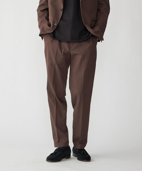 SHIPS(シップス)の「SHIPS:〈洗濯機可能〉ヒート エナジー(R) スラックス (セットアップ対応)(スラックス・メンズ・ダークグレー/ブラウン/ネイビー・SMALL/MEDIUM/LARGE)」の1枚目の写真