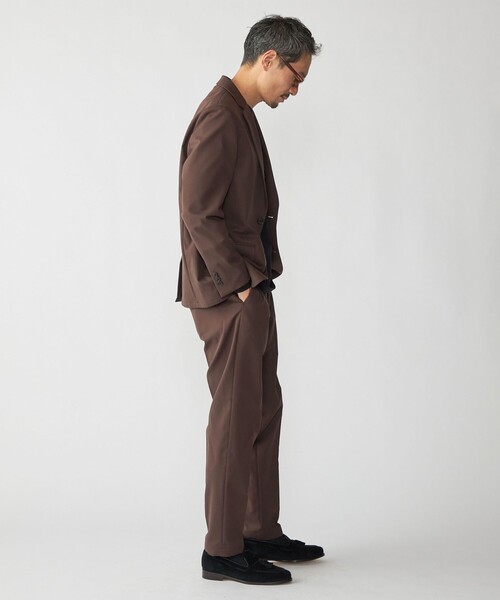 SHIPS(シップス)の「SHIPS:〈洗濯機可能〉ヒート エナジー(R) スラックス (セットアップ対応)(スラックス・メンズ・ダークグレー/ブラウン/ネイビー・SMALL/MEDIUM/LARGE)」の12枚目の写真