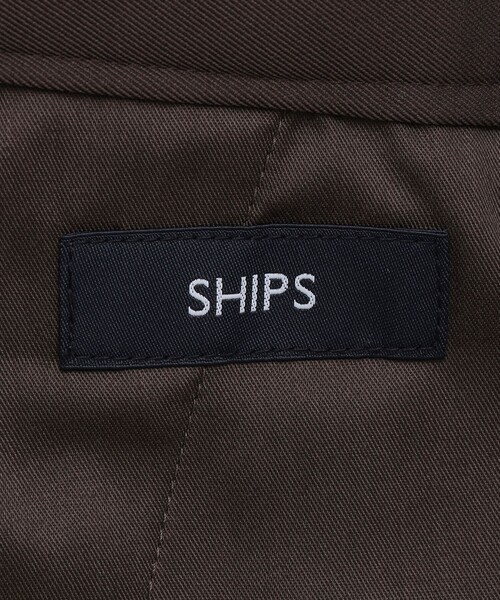 SHIPS（シップス）の「SHIPS:〈洗濯機可能〉ヒート エナジー(R) スラックス (セットアップ対応)（スラックス・メンズ・ネイビー/ダークグレー/ブラウン・SMALL/LARGE/MEDIUM）」の7枚目の写真