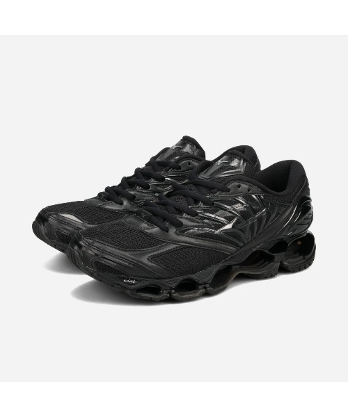 MIZUNO(ミズノ )の「MIZUNO WAVE PROPHECY LS / ミズノ ウエーブ プロフェシー LS / D1GA333701(スニーカー・メンズ・ブラック・29cm/28.5cm/28cm/27.5cm/26.5cm/26cm/25.5cm/25cm/23.5cm/24cm/24.5cm)」の1枚目の写真