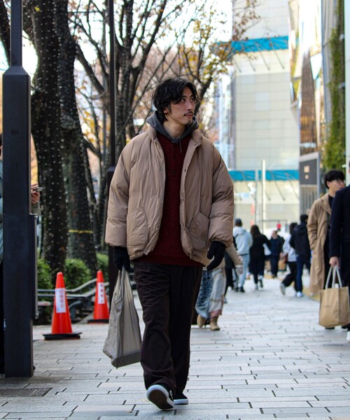 美品★ダウンタウンCD9枚セット★GOBU-GOBU等★送料込み セール】SymmetryGYDAベルト付きロングダウンコート（ダウンジャケット