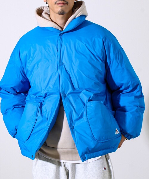 GEVACO（ゲバコ）の「【別注カラーあり】【GEVACO/ゲバコ】ノンステッチ中綿ジャケット（その他アウター・メンズ・ベージュ/ブラック/ブルー・M/L）」の14枚目の写真