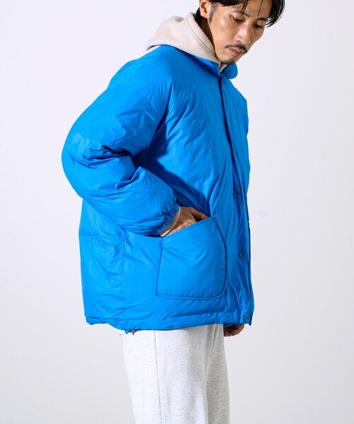 GEVACO（ゲバコ）の「【別注カラーあり】【GEVACO/ゲバコ】ノンステッチ中綿ジャケット（その他アウター・メンズ・ベージュ/ブラック/ブルー・M/L）」の10枚目の写真