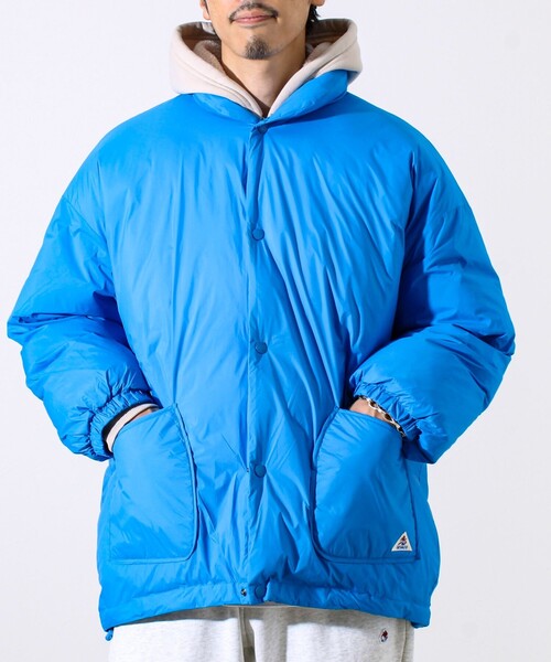 GEVACO（ゲバコ）の「【別注カラーあり】【GEVACO/ゲバコ】ノンステッチ中綿ジャケット（その他アウター・メンズ・ベージュ/ブラック/ブルー・M/L）」の9枚目の写真