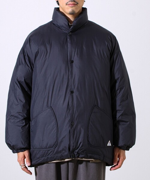 GEVACO（ゲバコ）の「【別注カラーあり】【GEVACO/ゲバコ】ノンステッチ中綿ジャケット（その他アウター・メンズ・ベージュ/ブラック/ブルー・M/L）」の4枚目の写真