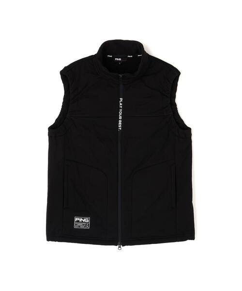 PING(ピン)の「【PING APPAREL】ピンソニックハイブリットベスト <GOLD> (MENS)(ベスト・メンズ・ブラック/グレー/ホワイト・S/M/LL/L/LL1)」の12枚目の写真