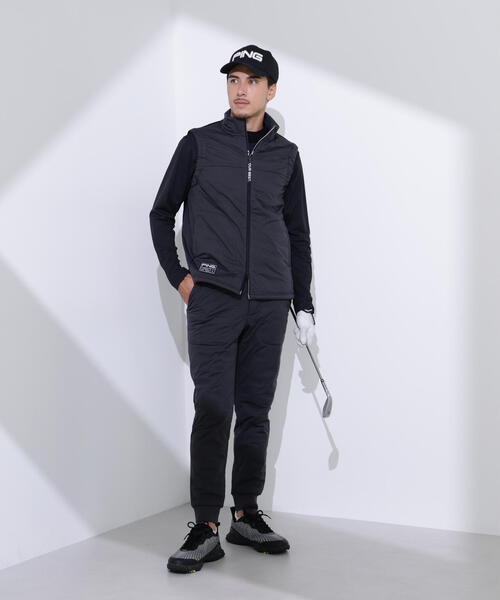 PING(ピン)の「【PING APPAREL】ピンソニックハイブリットベスト <GOLD> (MENS)(ベスト・メンズ・ブラック/グレー/ホワイト・S/M/LL/L/LL1)」の17枚目の写真