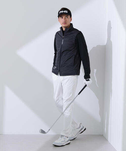 PING(ピン)の「【PING APPAREL】ピンソニックハイブリットベスト <GOLD> (MENS)(ベスト・メンズ・ブラック/グレー/ホワイト・S/M/LL/L/LL1)」の18枚目の写真