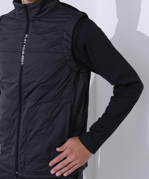 PING(ピン)の「【PING APPAREL】ピンソニックハイブリットベスト <GOLD> (MENS)(ベスト・メンズ・ブラック/グレー/ホワイト・S/M/LL/L/LL1)」の22枚目の写真