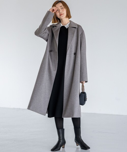 セール】ヴィスコースストレッチ レース襟 ワンピース（ワンピース