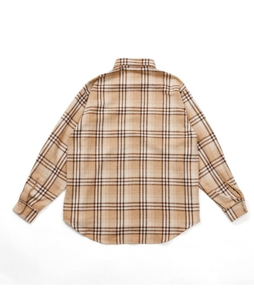 RULE THE FATE(ルールザフェイト)の「RTF CHECK SHIRT/チェックシャツ(シャツ/ブラウス・メンズ・ブラック/ベージュ・2/1/0)」の4枚目の写真