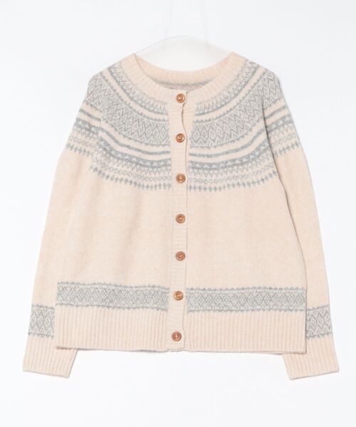 fort point（フォーポイント）の「【C-FORTPOINT/フォートポイント】求心柄カーディガン（カーディガン/ボレロ・レディース・ライトベージュ/杢グレー/チャコールグレー・ONE SIZE）」の19枚目の写真