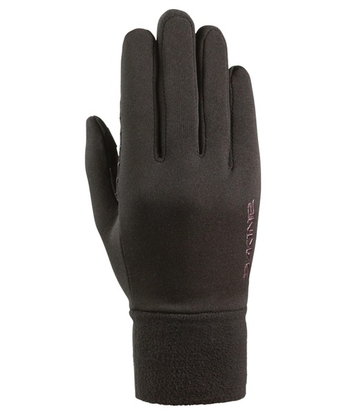 DAKINE(ダカイン)の「DAKINE WOMENS STORM LINERS スノーグローブ 【25-26SNOWモデル】/ダカインスキースノーボードウェア(インナーグローブ)(手袋・レディース・ブラック・SMALL/MEDIUM)」の1枚目の写真