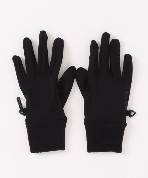 DAKINE(ダカイン)の「DAKINE WOMENS STORM LINERS スノーグローブ 【25-26SNOWモデル】/ダカインスキースノーボードウェア(インナーグローブ)(手袋・レディース・ブラック・SMALL/MEDIUM)」の2枚目の写真