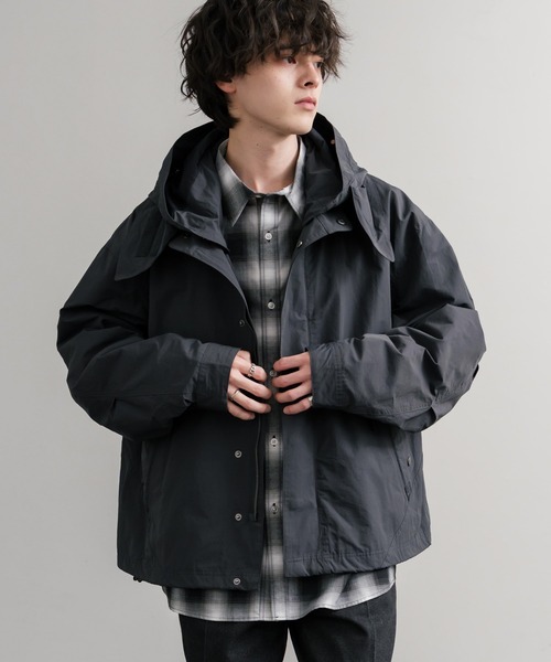 Audience（オーディエンス）の「Audience オーディエンス 綿ナイロン高密度ポプリン脱着フード付きM-65ショートモッズコート AUD7351（モッズコート・メンズ・スミクロ/ブラック/オリーブ/カーキ・M/L）」の10枚目の写真