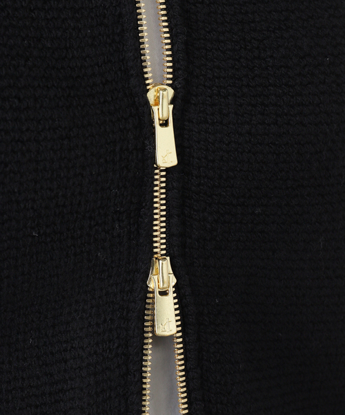 IENA(イエナ)の「maison IENA ZIPベスト(ベスト・レディース・ブラック/チャコールグレー・FREE)」の9枚目の写真