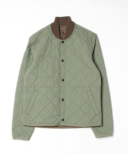 RRL(ダブル アール エル)の「リバーシブル キルテッド ライナー ジャケット(ブルゾン・メンズ・グリーン・L/M/S/XL/XS/XXL)」の2枚目の写真