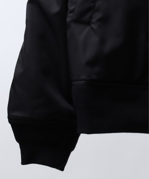 Art re A select（アトリエセレクト）の「ナイロンツイル セパレートフードファー オーバーN-2Bブルゾン（ブルゾン・メンズ・ブラック/グリーン・M/L/XL）」の22枚目の写真