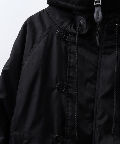 Art re A select（アトリエセレクト）の「ナイロンツイル セパレートフードファー オーバーN-2Bブルゾン（ブルゾン・メンズ・ブラック/グリーン・M/L/XL）」の19枚目の写真