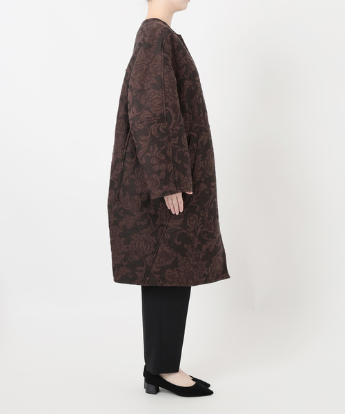 セール】manipuri マニプリ ジャガード スナップダーツコート