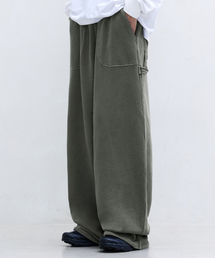 F.ILLUMINATE（フィルミネイト）の「ピグメントカーペンター スウェットパンツ-チャコール（スウェットパンツ）」