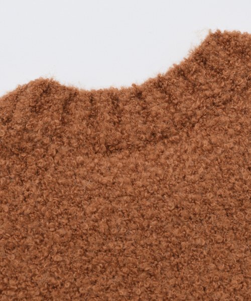 FRIZMWORKS(フリズムワークス)の「ALPACA BOUCLE KNIT _ ORANGE(ニット/セーター・メンズ・その他・SMALL/MEDIUM)」の7枚目の写真
