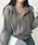 VIVID LADY�i�r�r�b�h���f�B�[�j�́u�N���b�v�h�� �W�b�v�A�b�v ���O���� ���u�j�b�g�p�[�J�[�i�j�b�g/�Z�[�^�[�j�v�b�O���[
