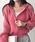 VIVID LADY�i�r�r�b�h���f�B�[�j�́u�N���b�v�h�� �W�b�v�A�b�v ���O���� ���u�j�b�g�p�[�J�[�i�j�b�g/�Z�[�^�[�j�v�b�s���N