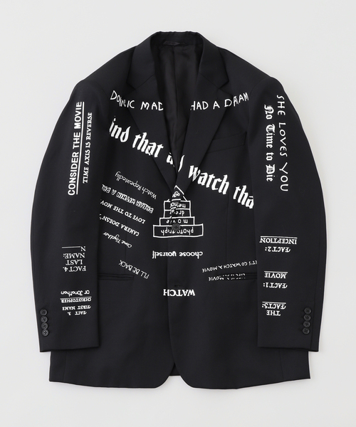 セール】DAIRIKU / ダイリク 'TATTOO'Printed Tailored Jacket