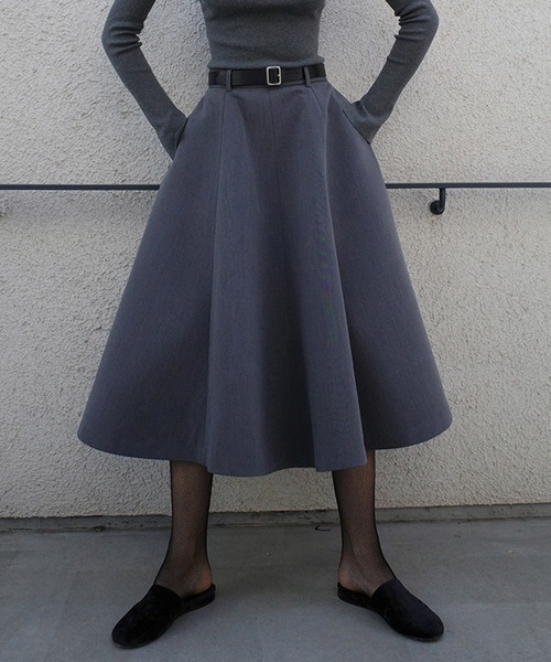 CLANEBONDINGVOLUMESKIRTクラネボンディングスカート CLANE BONDING VOLUME SKIRT（スカート）｜CLANE（クラネ）の