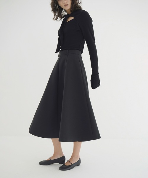 CLANEBONDINGVOLUMESKIRTクラネボンディングスカート BONDING VOLUME SKIRT（スカート）｜CLANE（クラネ）のファッション