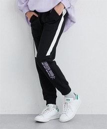 QUNTSTYLE（キュントスタイル）の「ロゴプリント切替スウェットパンツ（スウェットパンツ・キッズ）」