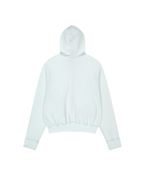 AAKAM(アーカム)の「Cross Rhinestone Zip-Up Hoodie (Ice Blue)(パーカー・レディース・その他・1/2)」の2枚目の写真