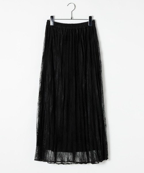 LEPSIM(レプシィム)の「レースプリーツスカート 600226(スカート・レディース・ブラック/アイボリー・FREE)」の14枚目の写真