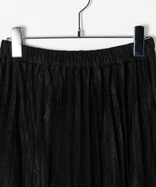 LEPSIM(レプシィム)の「レースプリーツスカート 600226(スカート・レディース・ブラック/アイボリー・FREE)」の16枚目の写真