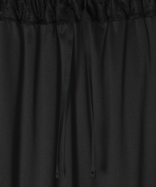 LEPSIM(レプシィム)の「レースプリーツスカート 600226(スカート・レディース・ブラック/アイボリー・FREE)」の18枚目の写真