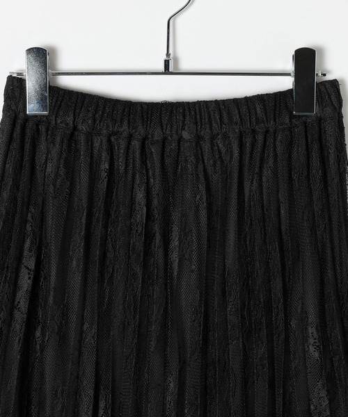 LEPSIM(レプシィム)の「レースプリーツスカート 600226(スカート・レディース・ブラック/アイボリー・FREE)」の19枚目の写真
