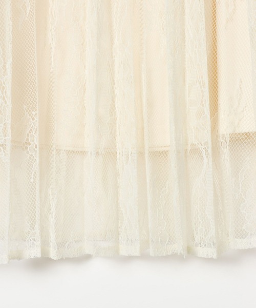 LEPSIM(レプシィム)の「レースプリーツスカート 600226(スカート・レディース・ブラック/アイボリー・FREE)」の21枚目の写真