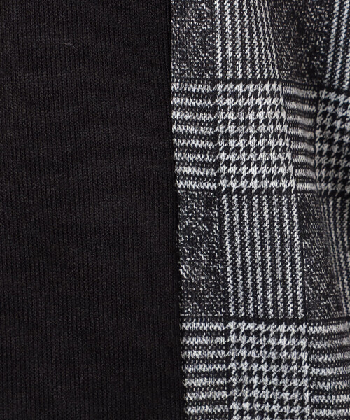 COMME CA ISM（コムサイズム）の「裏起毛 チェック プルオーバー（Tシャツ/カットソー・メンズ・チェック/ブラック・MEDIUM/LARGE）」の17枚目の写真