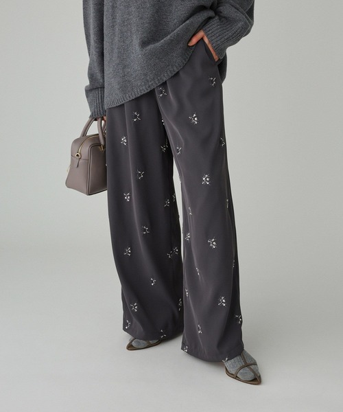 ♡出品 セール】花刺繍イージーパンツ（その他パンツ）｜BABYLONE（バビロン