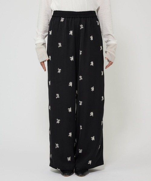 セール】花刺繍イージーパンツ（その他パンツ）｜BABYLONE（バビロン
