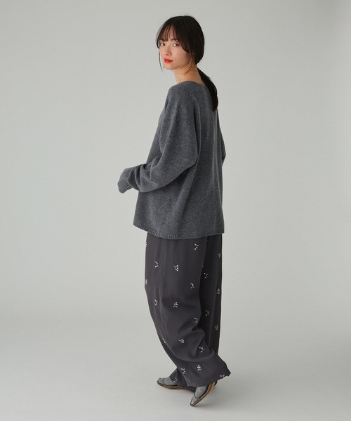 ♡出品 セール】花刺繍イージーパンツ（その他パンツ）｜BABYLONE（バビロン