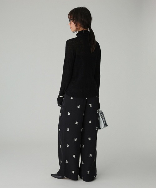 セール】花刺繍イージーパンツ（その他パンツ）｜BABYLONE（バビロン